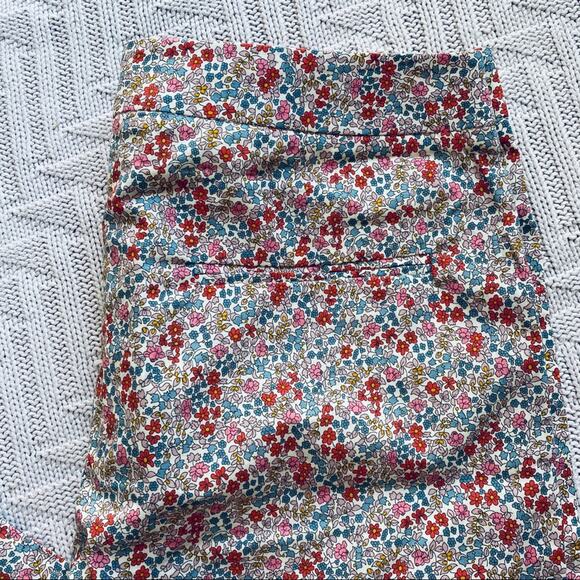 Vintage Jack Henry red floral clam digger pants - Picture 4 of 10